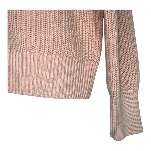 Faherty Women's Pink Half-Zip Sweater - Picture 3 of 7